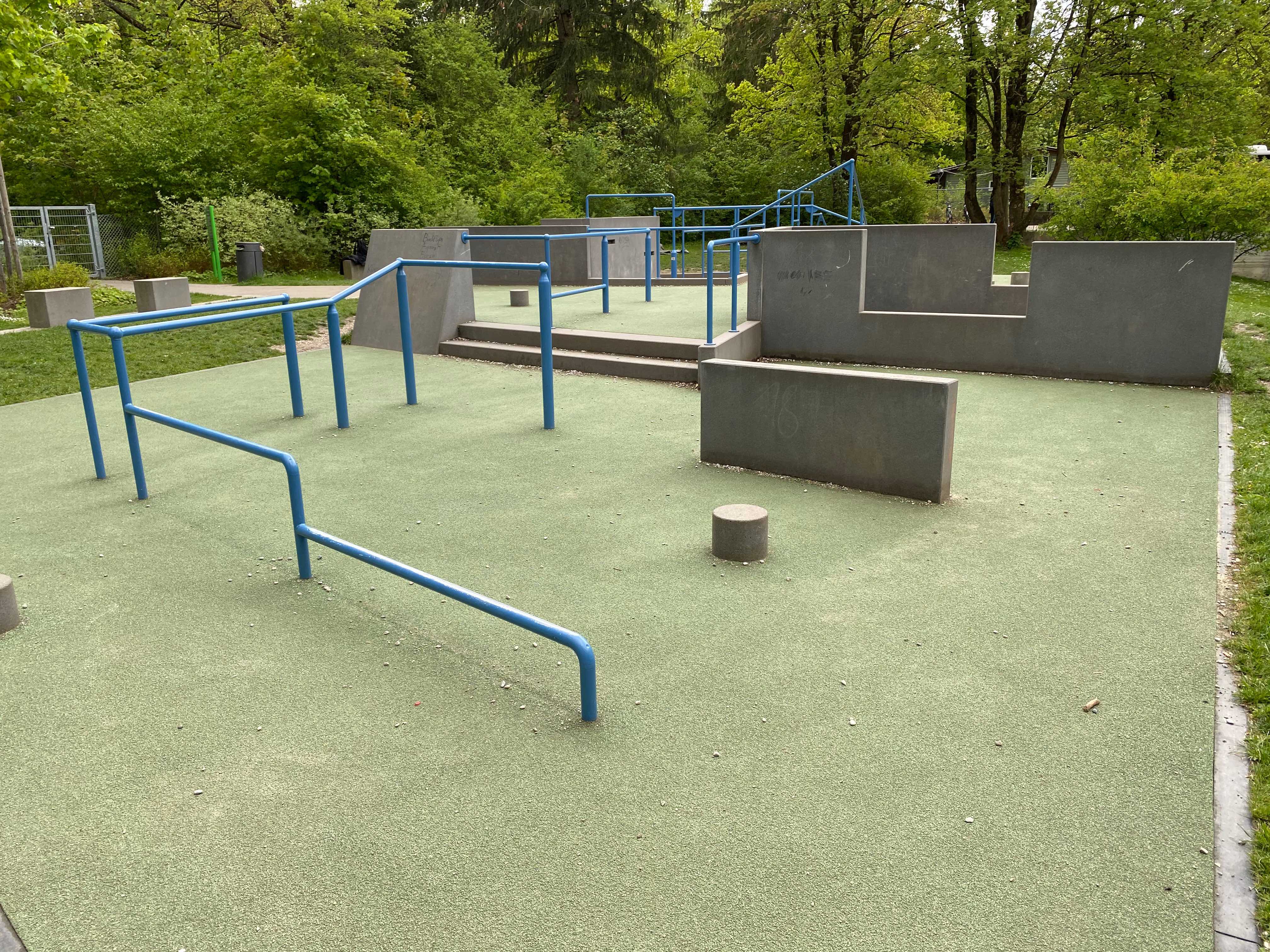 Parkour-Park an der LTR